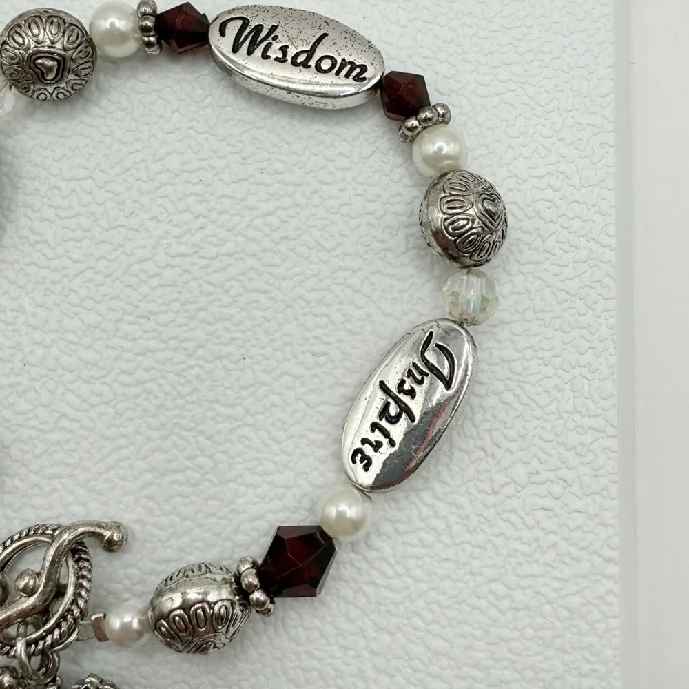 Expressively Yours Teacher Charm Bracelet | Inspire Wisdom Gift